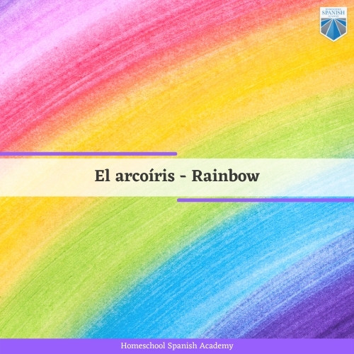 rainbow in Spanish